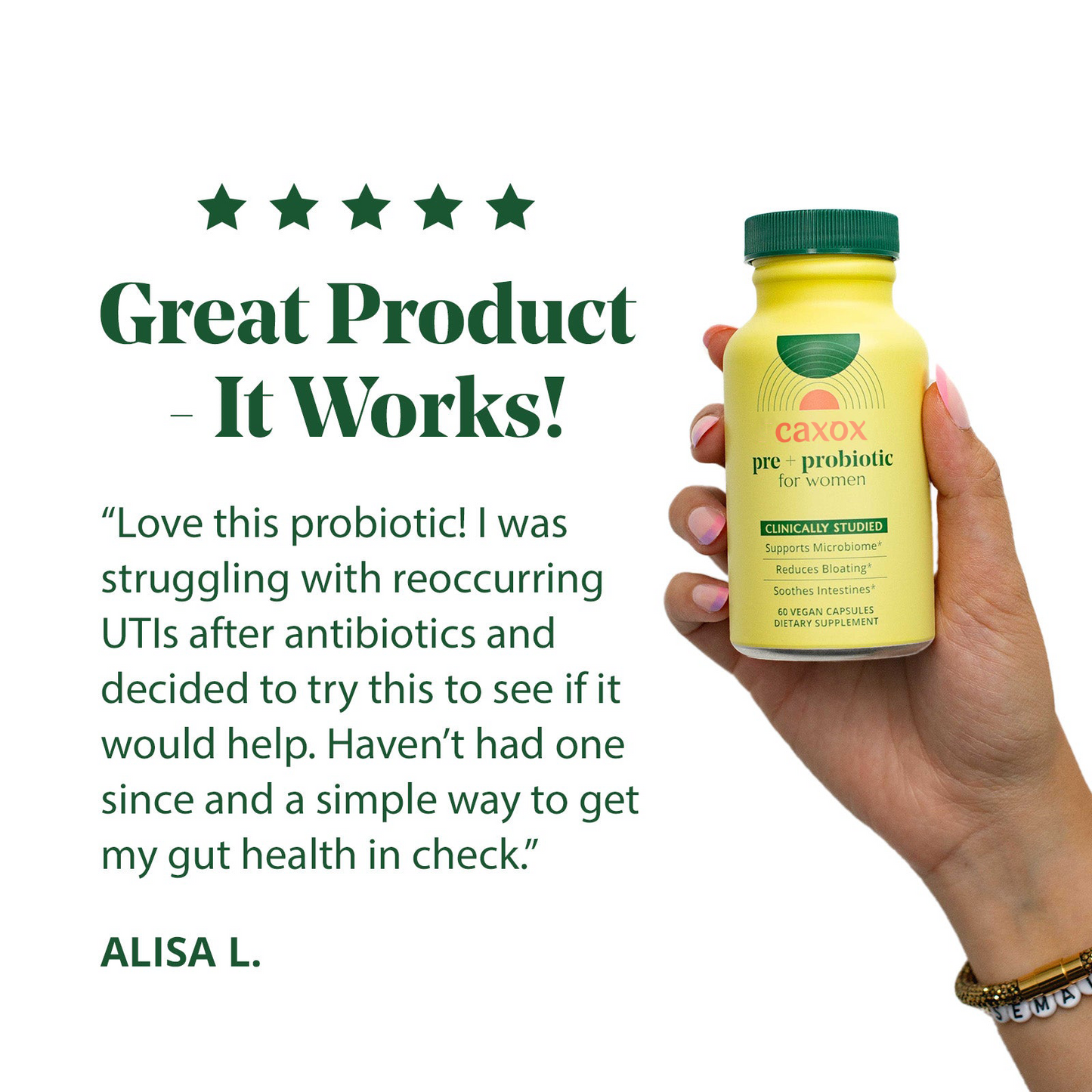 CAXOX Pre+Probiotic For Women